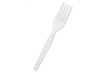 Forks, Plastic, White -X-Heavy Duty ( 1,000/cs)