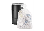 Very High-Density Natural Can Liners, 40-45 Gallon, 40 x 48, 16 micron, 250/cs